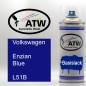 Preview: Volkswagen, Enzian Blue, L51B: 400ml Sprühdose, von ATW Autoteile West.